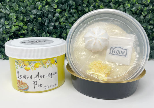 Lemon Meringue Pie DIY Clay Kit