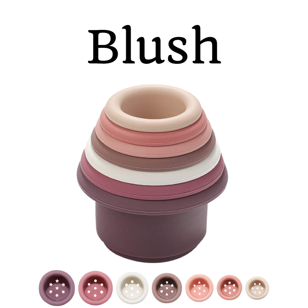 Silicone Stacking Cups