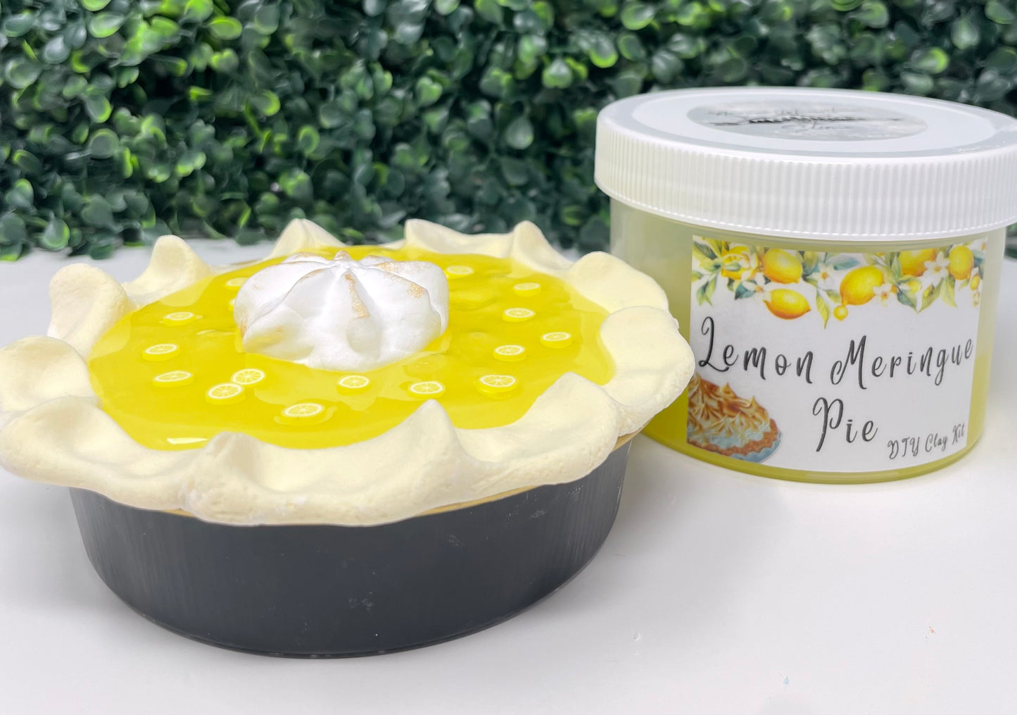 Lemon Meringue Pie DIY Clay Kit
